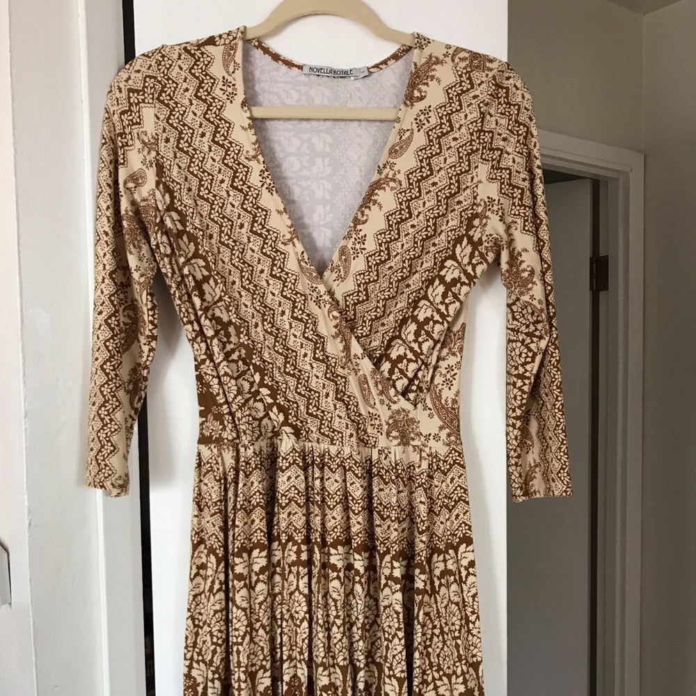 Novella Royale Rust Hadley dress
